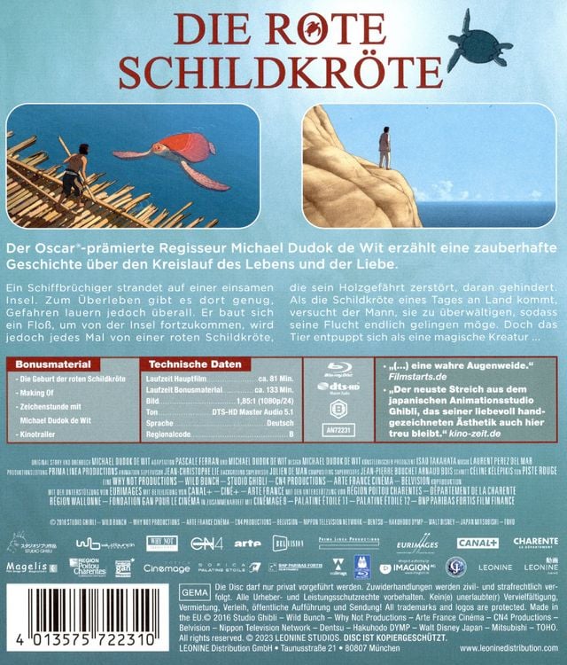 Produktbild: Die rote Schildkr&ouml;te
