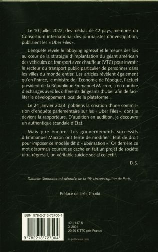 Produktbild: Face &agrave; Uber : enqu&ecirc;te sur un scandale d'Etat