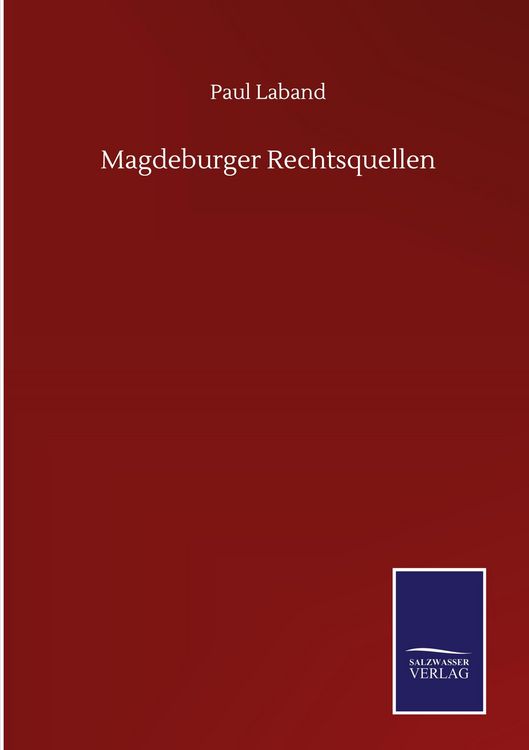 Produktbild: Magdeburger Rechtsquellen