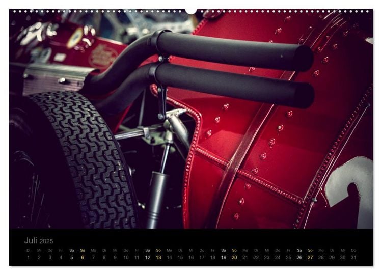 Produktbild: Classic Maserati Racing (hochwertiger Premium Wandkalender 2025 DIN A2 quer), Kunstdruck in Hochglanz