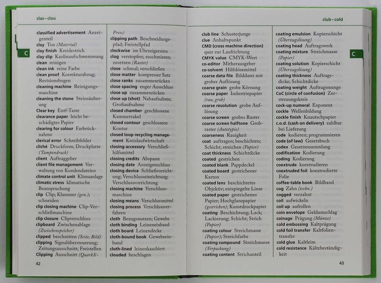 Produktbild: Fachw&ouml;rterbuch Druck und Medien