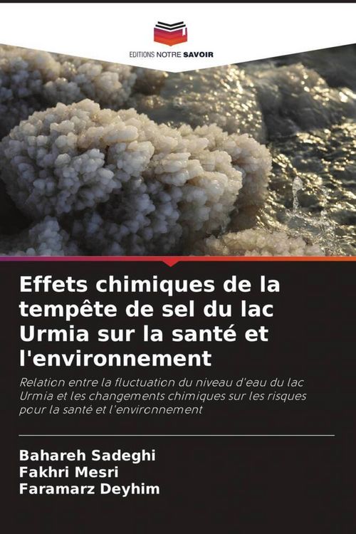Produktbild: Effets chimiques de la temp&ecirc;te de sel du lac Urmia sur la sant&eacute; et l'environnement