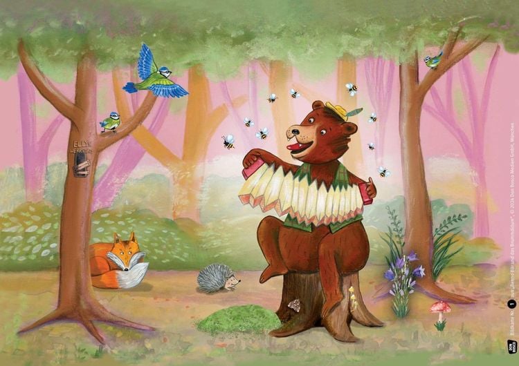 Produktbild: Benno Bär und das Brummdidum. Kamishibai Bildkartenset
