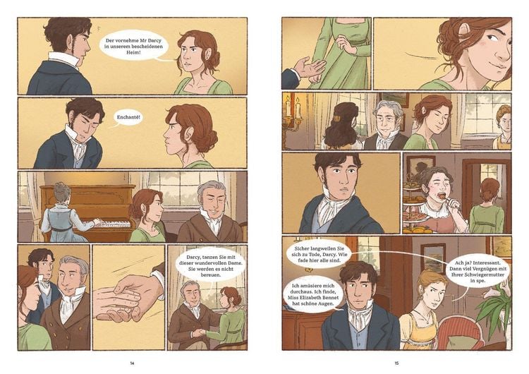 Produktbild: Stolz und Vorurteil &ndash; die Graphic Novel nach Jane Austen