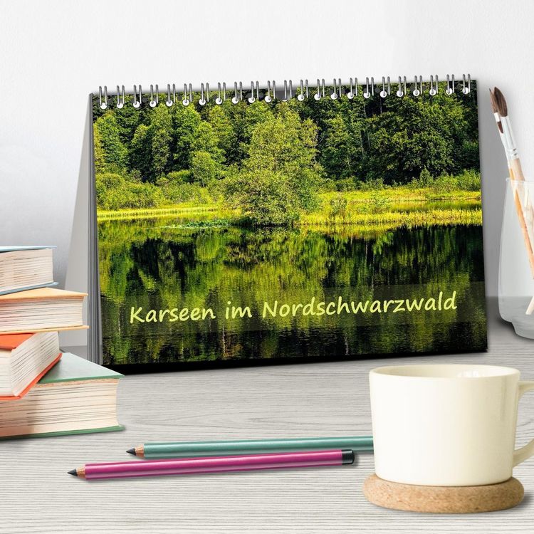 Produktbild: Karseen im Nordschwarzwald (Tischkalender 2026 DIN A5 quer), CALVENDO Monatskalender
