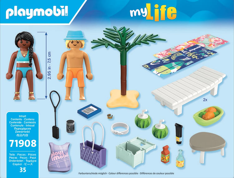 Produktbild: PLAYMOBIL 71908 P&auml;rchenausflug an den Strand