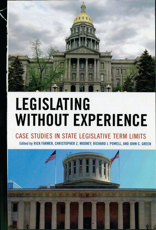 Produktbild: Legislating Without Experience