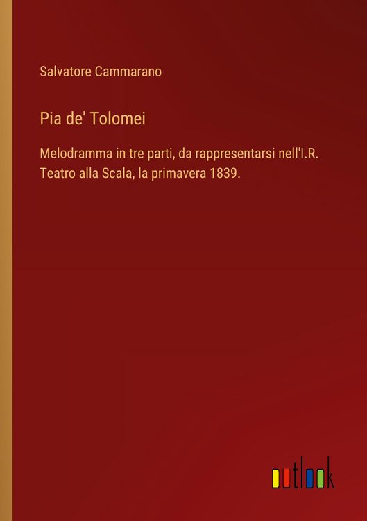Produktbild: Pia de' Tolomei