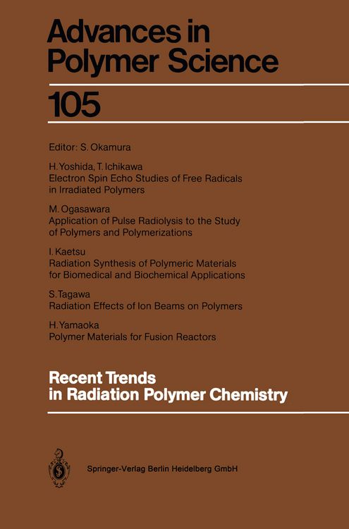 Produktbild: Recent Trends in Radiation Polymer Chemistry