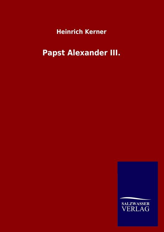 Produktbild: Papst Alexander III.