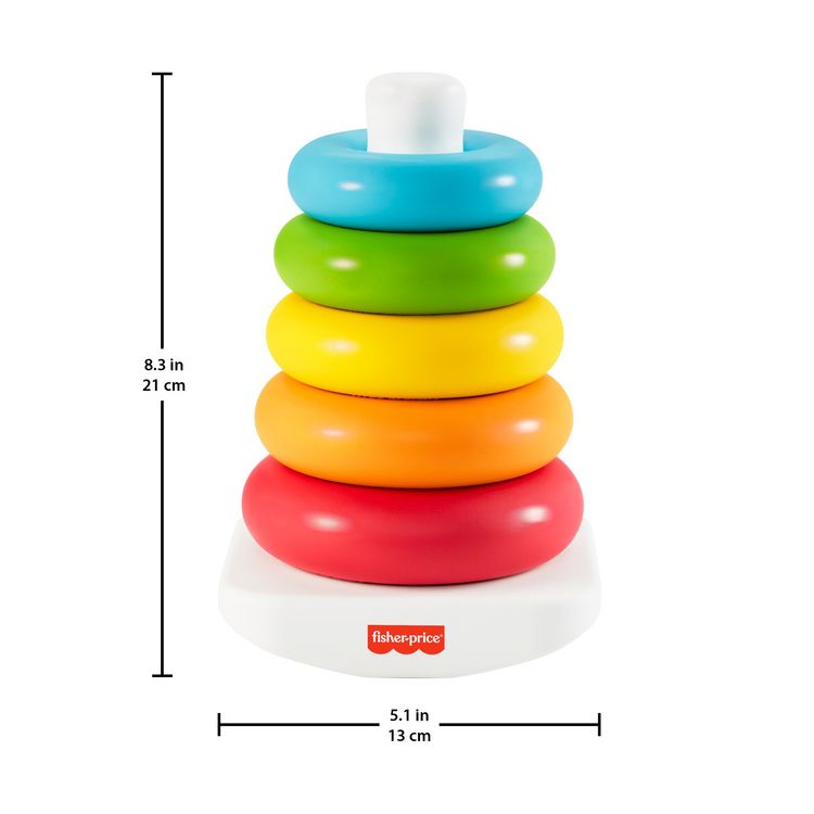 Produktbild: Fisher-Price Eco Farbring Pyramide