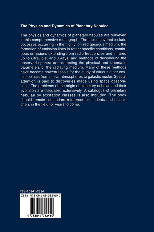 Produktbild: The Physics and Dynamics of Planetary Nebulae