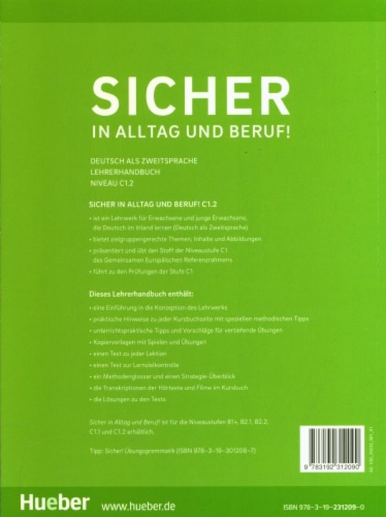 Sicher in Alltag und Beruf! C1.2. Lehrerhandbuch