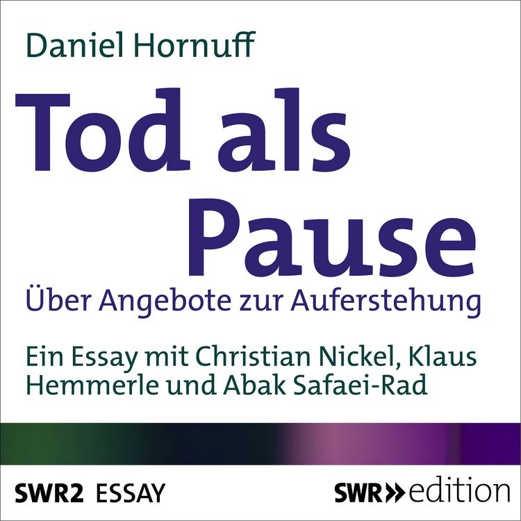 Produktbild: Tod als Pause