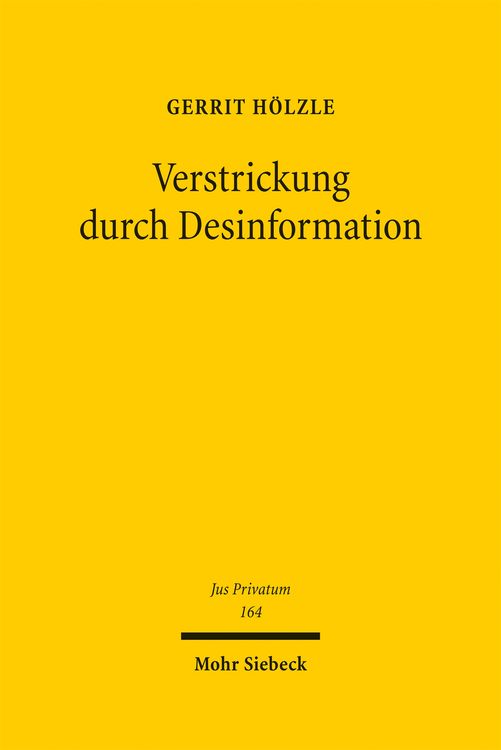 Produktbild: Verstrickung durch Desinformation