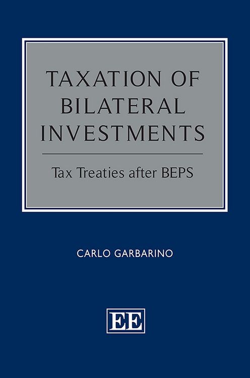 Produktbild: Garbarino, C:  Taxation of Bilateral Investments