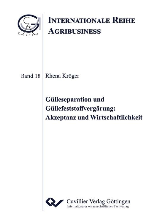Produktbild: Gülleseparation und Güllefeststoffvergärung
