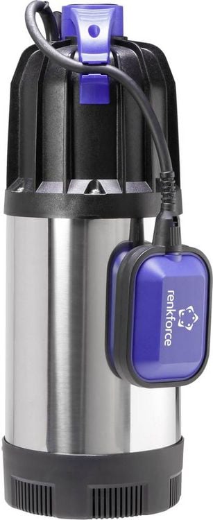 Produktbild: Renkforce 1519501 Tauchdruck-Pumpe mit Schutzkontaktstecker 6500 l/h 30m