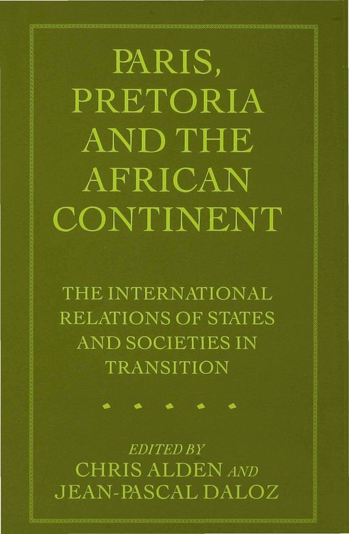 Produktbild: Paris, Pretoria and the African Continent