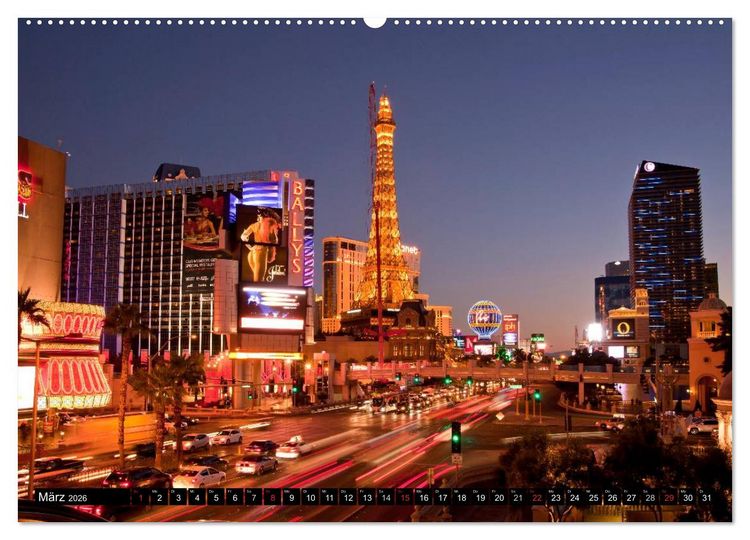Produktbild: Las Vegas (Wandkalender 2026 DIN A2 quer), CALVENDO Monatskalender
