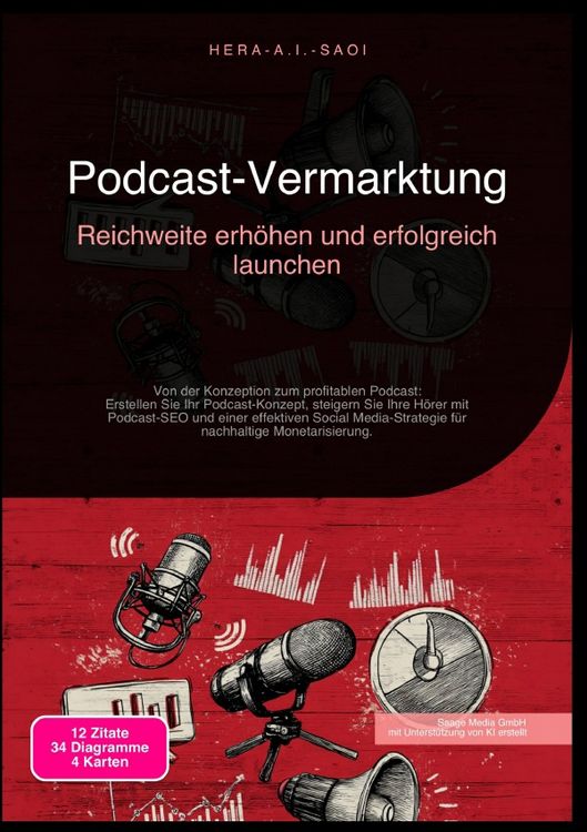Produktbild: Podcast-Vermarktung: Reichweite erh&ouml;hen und erfolgreich launchen