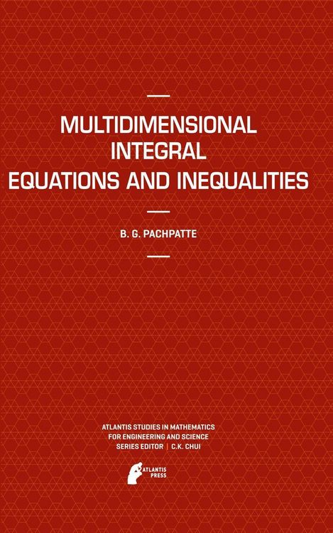 Produktbild: Multidimensional Integral Equations and Inequalities