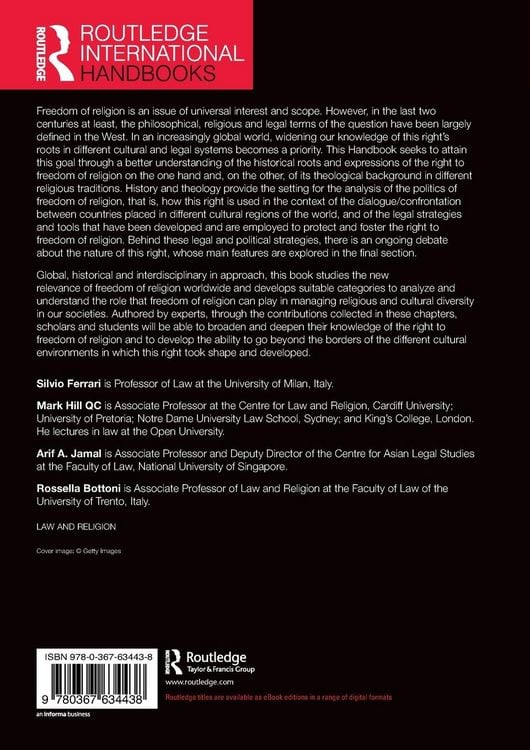 Produktbild: Routledge Handbook of Freedom of Religion or Belief