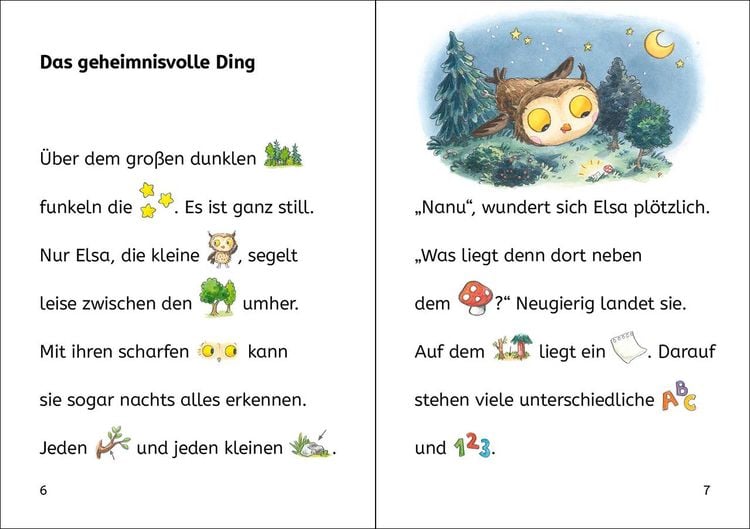 Produktbild: Bildermaus - Die kleine Eule findet einen Schatz
