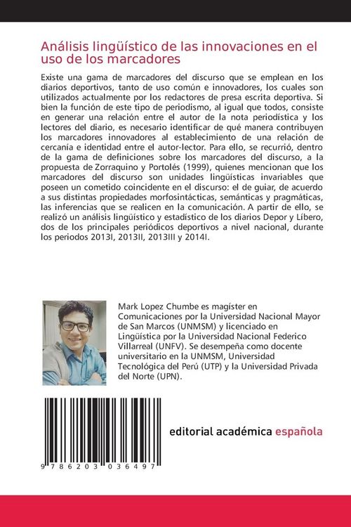 Produktbild: An&aacute;lisis ling&uuml;&iacute;stico de las innovaciones en el uso de los marcadores