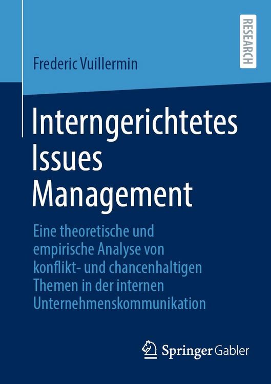 Produktbild: Interngerichtetes Issues Management