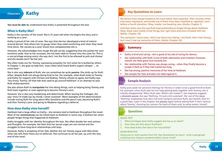 Produktbild: Never Let Me Go: AQA GCSE 9-1 English Literature Text Guide