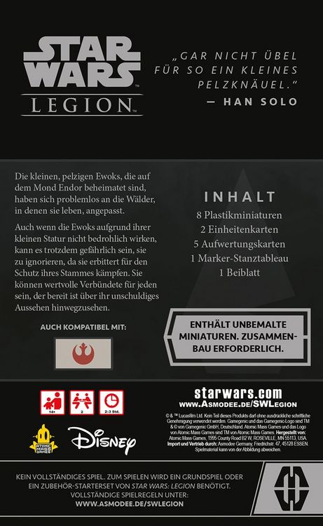 Produktbild: Star Wars Legion - Ewok-Krieger