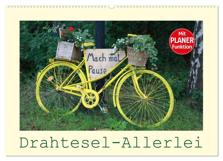 Produktbild: Drahtesel-Allerlei (Wandkalender 2026 DIN A2 quer), CALVENDO Monatskalender