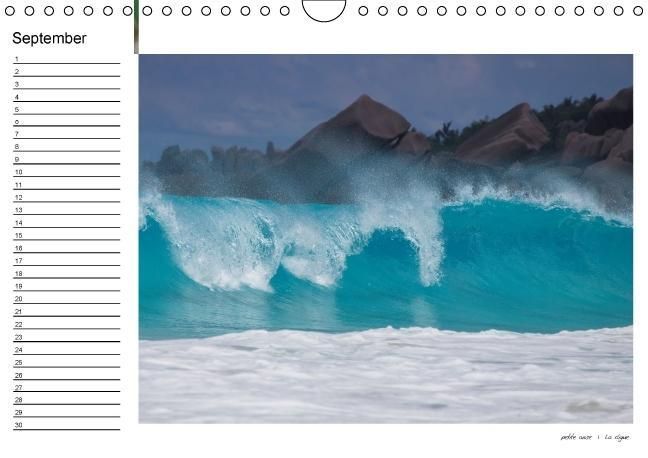 Produktbild: die seychellen - ganz nah am paradies (Wandkalender immerw&auml;hrend DIN A4 quer)