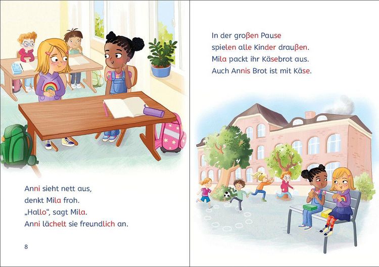 Produktbild: Lesel&ouml;wen 1. Klasse - Der gro&szlig;e Freundinnen-Test