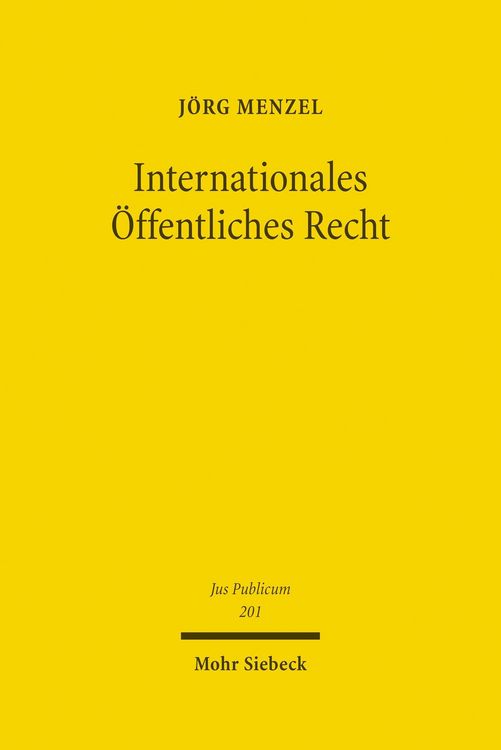 Produktbild: Internationales &Ouml;ffentliches Recht