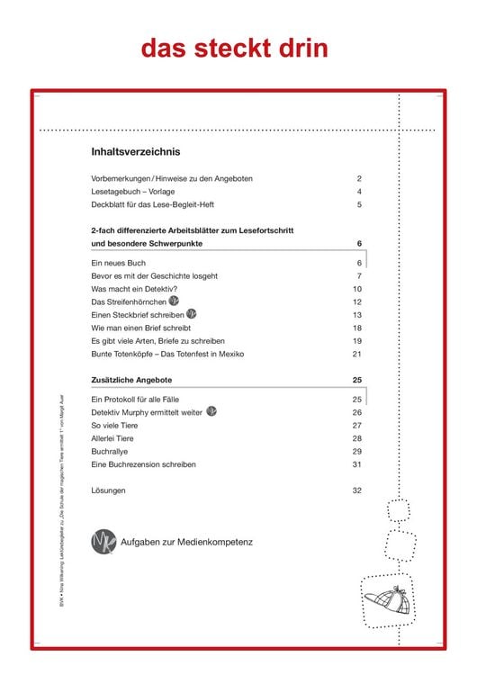 Produktbild: Lekt&uuml;rebegleiter &ndash; kompakt und differenziert: Die Schule der magischen Tiere ermittelt 1