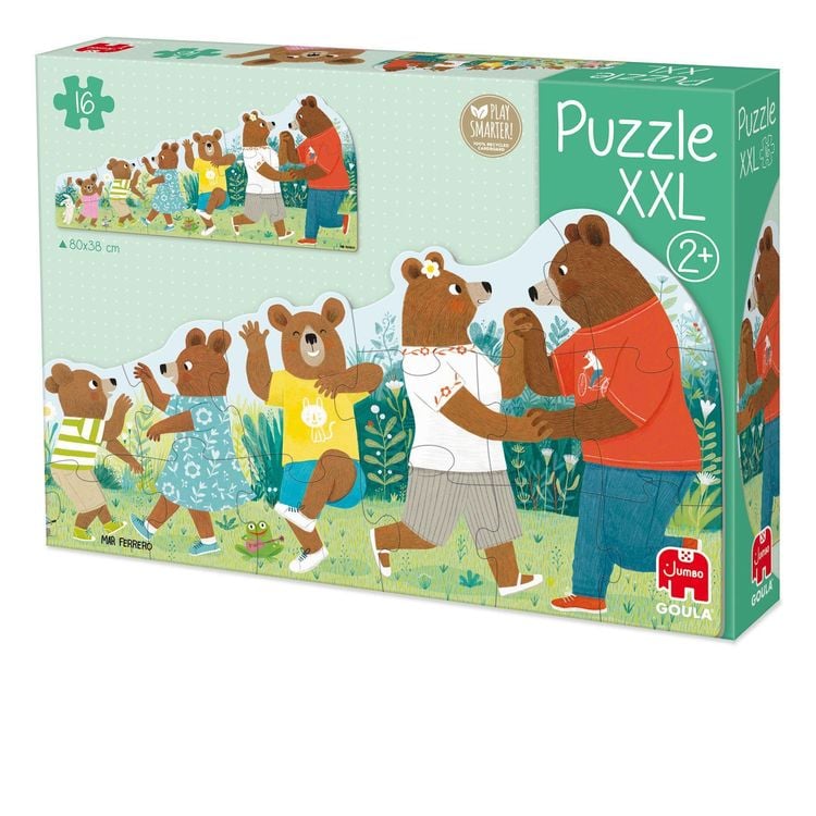 Goula - XXL-Puzzle Bärenfamilie