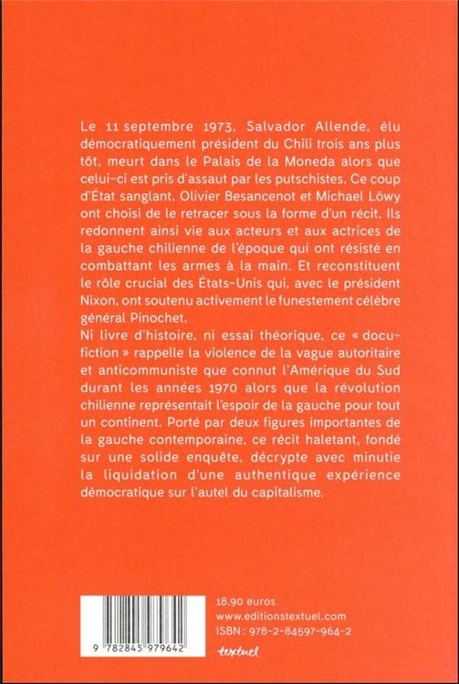 Produktbild: Septembre rouge : le coup d'Etat du 11 septembre 1973 au Chili
