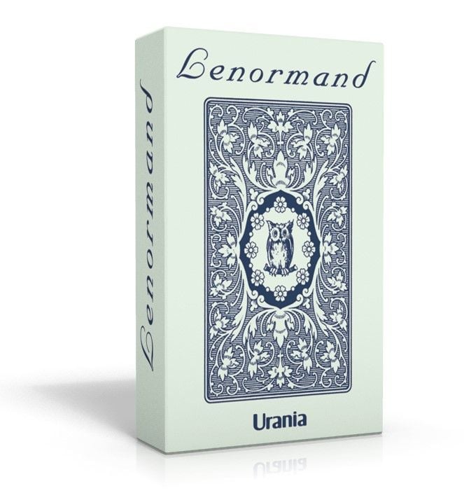Produktbild: Lenormand Orakelkarten - Blaue Eule