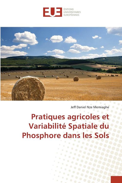 Produktbild: Pratiques agricoles et Variabilit&eacute; Spatiale du Phosphore dans les Sols