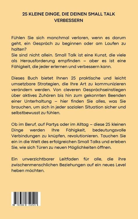 Produktbild: 25 kleine Dinge, die deinen Small Talk verbessern