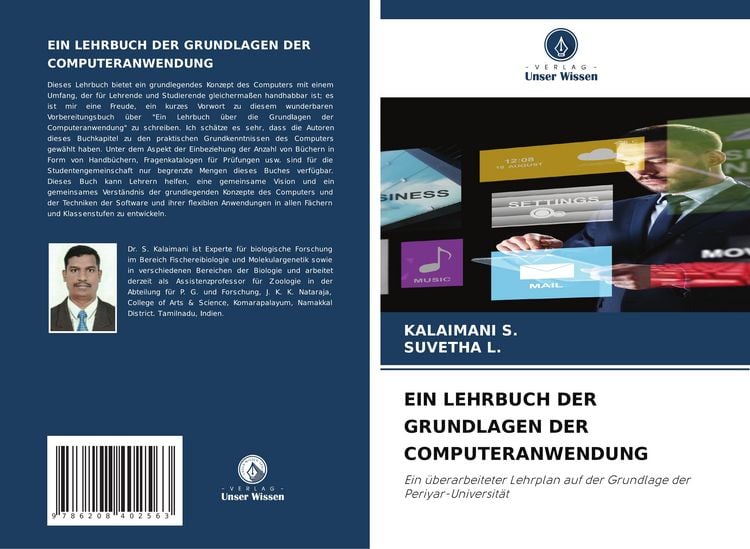Produktbild: Ein Lehrbuch der Grundlagen der Computeranwendung
