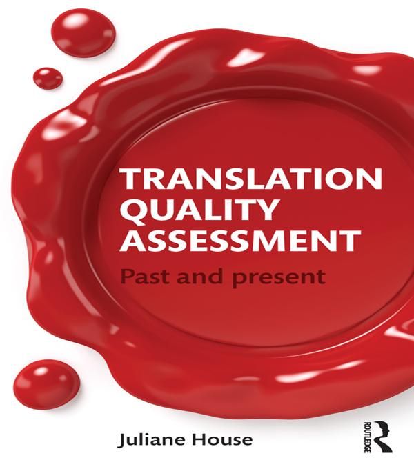 Produktbild: Translation Quality Assessment