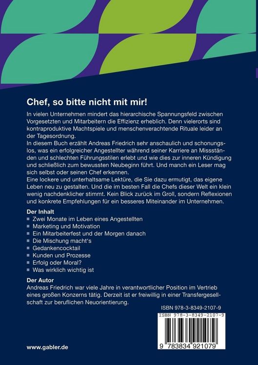 Produktbild: Chef, so bitte nicht mit mir!