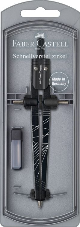 Produktbild: Faber-Castell Schnellverstellzirkel Twister 17cm 3fach sortiert