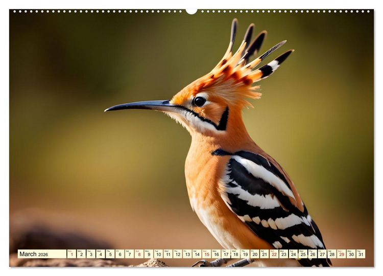 Produktbild: Africa's diverse birdlife (High Quality Premium Wall Calendar 2026 DIN A2 landscape),CALVENDO 12 Month Wall Calendar