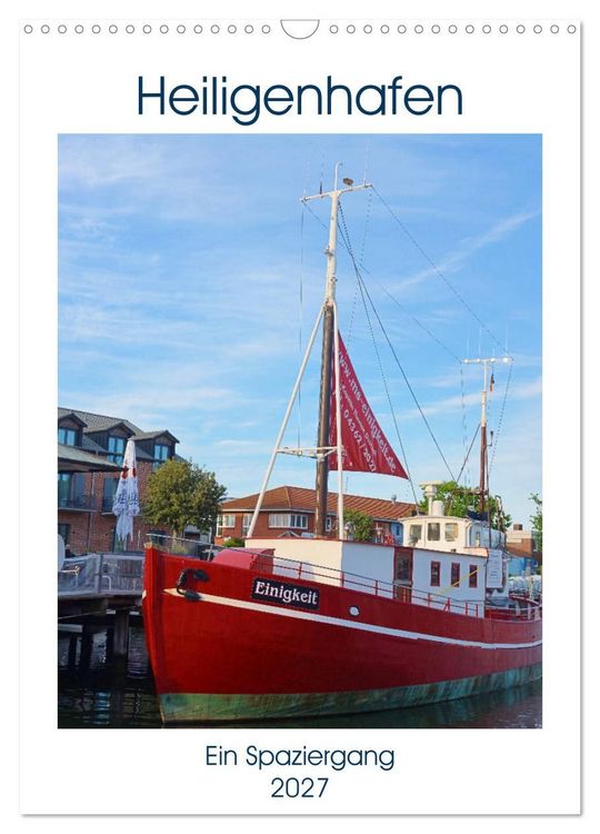 Produktbild: Heiligenhafen Ein Spaziergang (Wandkalender 2027 DIN A3 hoch), CALVENDO Monatskalender