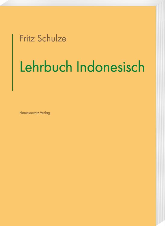 Produktbild: Lehrbuch Indonesisch