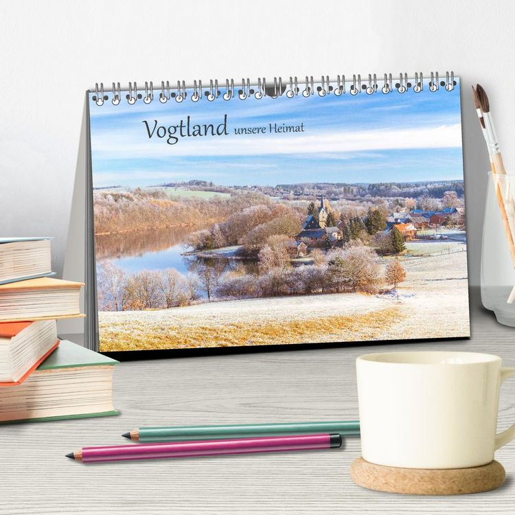 Produktbild: Vogtland - unsere Heimat (Tischkalender 2026 DIN A5 quer), CALVENDO Monatskalender